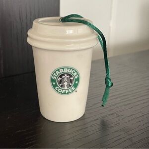 JUST IN Starbucks 2011 (“1992” Logo) Holiday Ornament Green Black Mermaid VTG